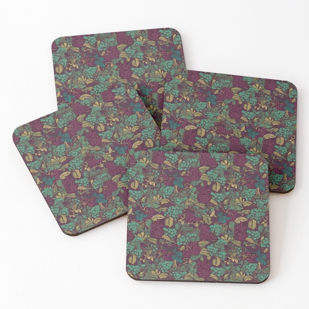 Item preview, Coasters (Set of 4) designed and sold by PixelPatchwork.
