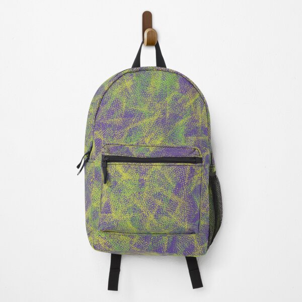 Item preview, Abstract Neon Green Yellow Glowing Light effect on Purple designed and sold by Yolanda Designs.