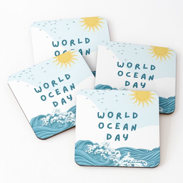Item preview, Celebrate World Ocean Day With Us designed and sold by monteartist.
