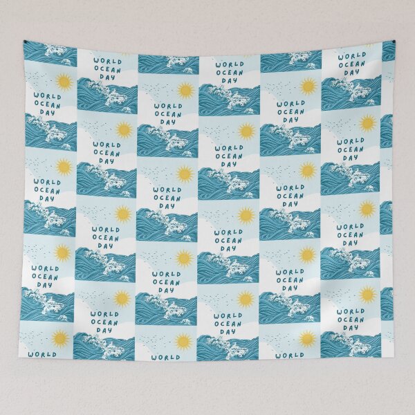 Item preview, Celebrate World Ocean Day With Us designed and sold by monteartist.