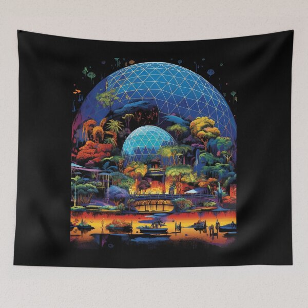 Item preview, Retro-Visions of Tomorrow: Biodome Habitats of the Future designed and sold by JLCableStudio.