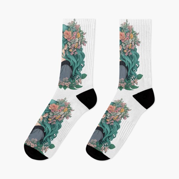 Item preview, girl with flower designed and sold by Ayothaya.