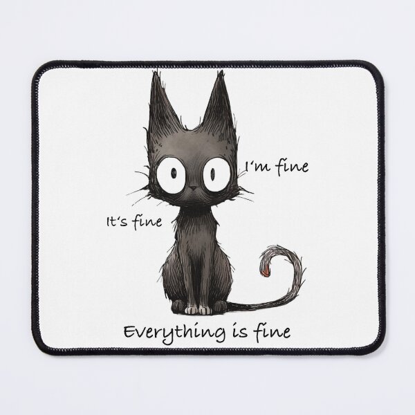 Item preview, Crazy cat designed and sold by ViktoriaArtys.