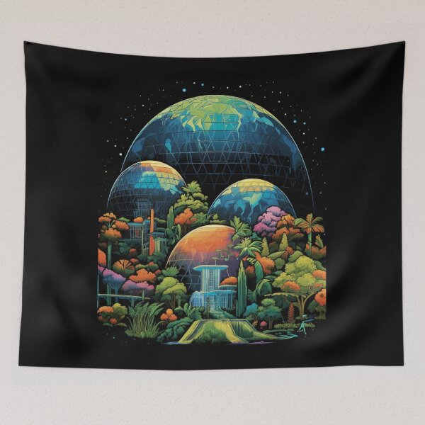 Item preview, Retro-Visions of Tomorrow: Biodome Habitats of the Future designed and sold by JLCableStudio.