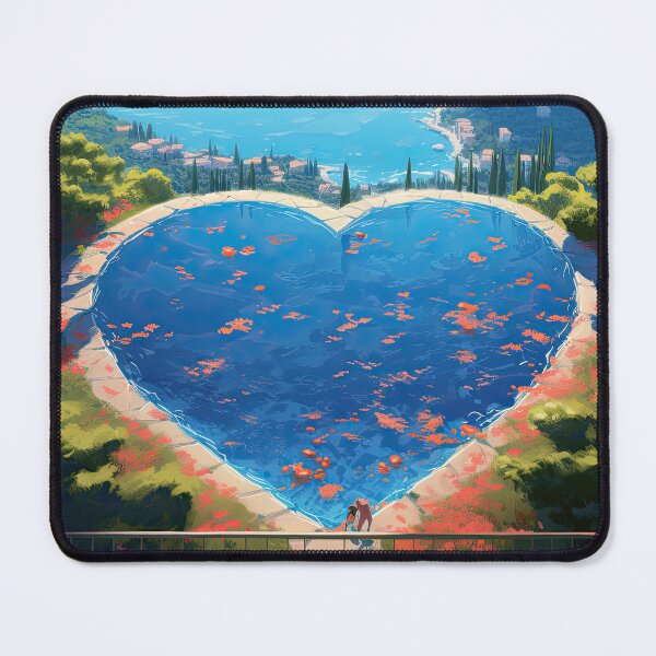 Item preview, Heart-shaped swimming pool with stunning ocean views designed and sold by iguananick.