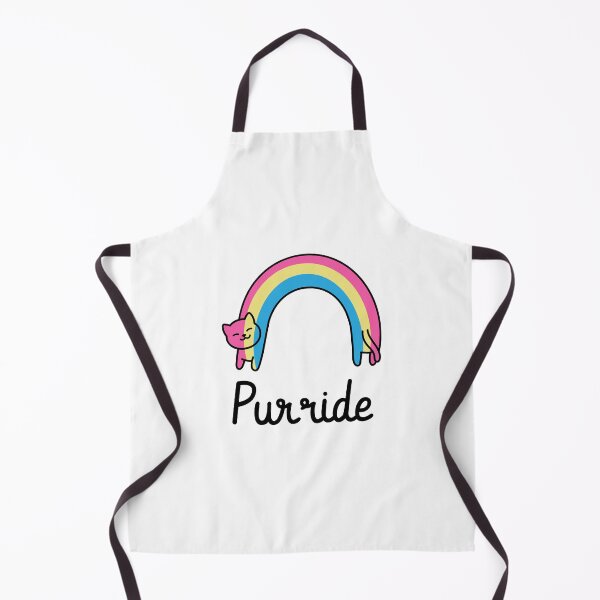 Item preview, Purride - pride cat - pan purride sticker designed and sold by midnightvision.
