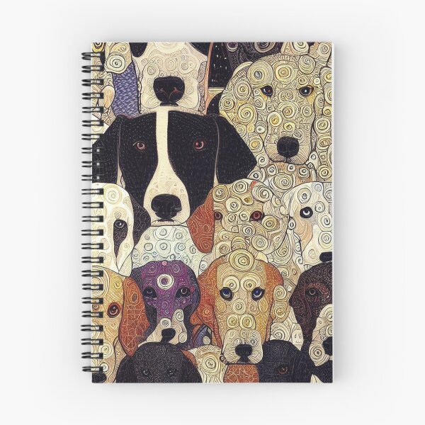 Item preview, Gustav Klimt style Dogs designed and sold by NeffeliesStuff.