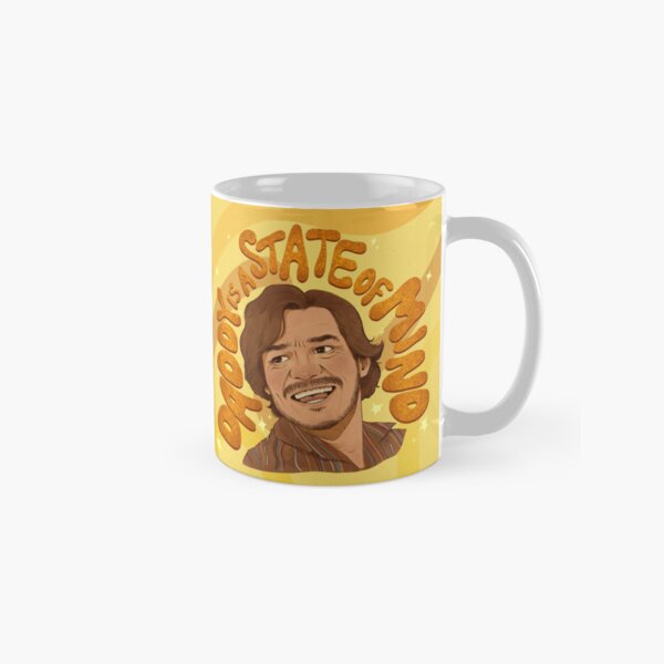 Item preview, Daddy Is A State Of Mind - Yellow Version - Pedro Pascal Fan Art designed and sold by VaguelyOriginal.