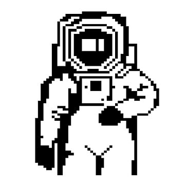 Artwork thumbnail, Teletext Astronaut by OneSwitch