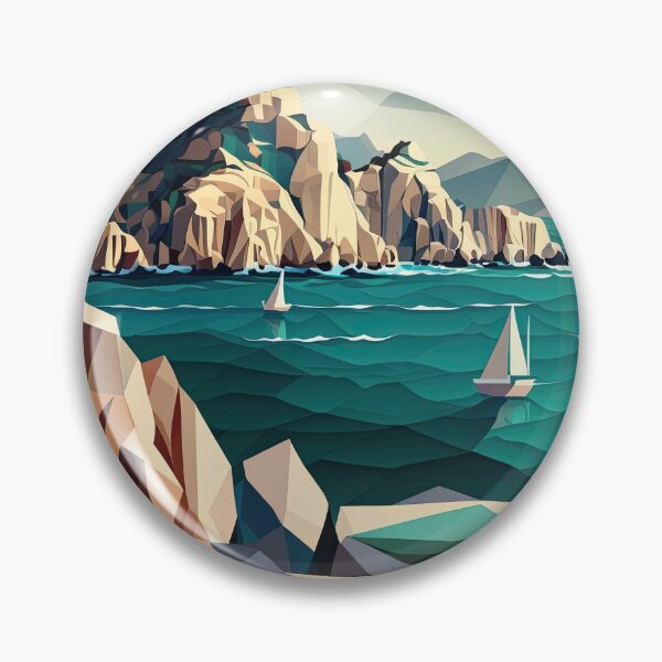 Item preview, Mar y Montañas en el cubismo 1 designed and sold by giggles-omg.
