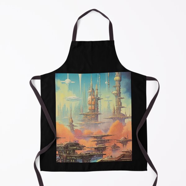 Item preview, Atomic Age Horizons: Retro-Futuristic Skylines from the 1960s designed and sold by JLCableStudio.