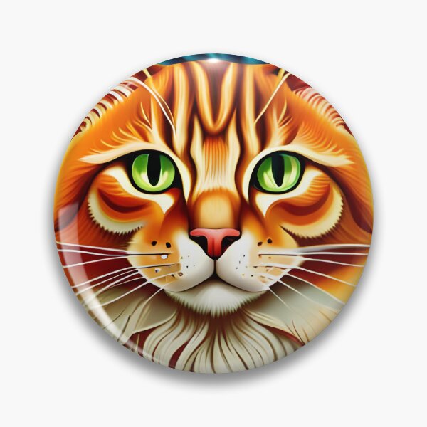 Item preview, Gato americano naranja de pelo largo designed and sold by Nitram1990.
