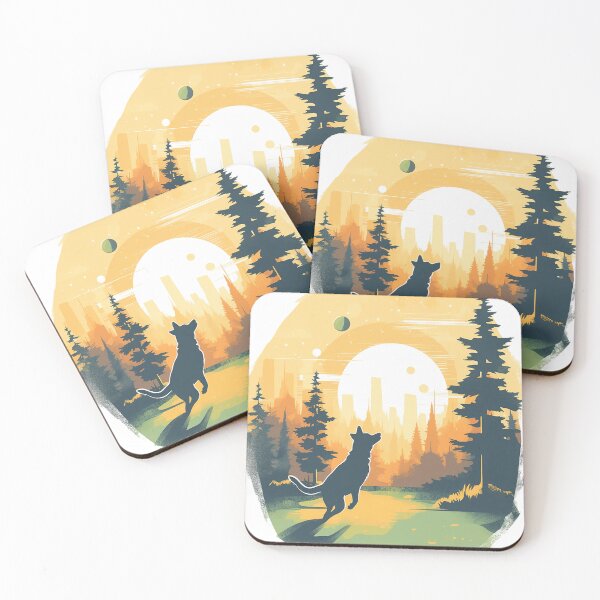 Item preview, Joyful Dog in Summer Park designed and sold by MuseOfMilo.