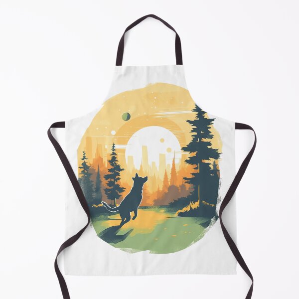 Item preview, Joyful Dog in Summer Park designed and sold by MuseOfMilo.