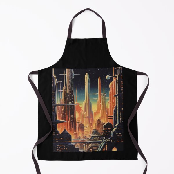 Item preview, Atomic Age Horizons: Retro-Futuristic Skylines from the 1960s designed and sold by JLCableStudio.