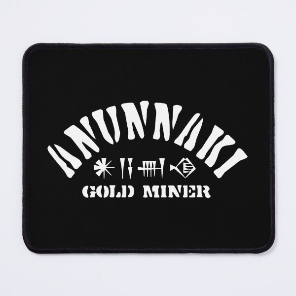 Item preview, ANUNNAKI GOLD MINER. WHITE designed and sold by 5hertz.