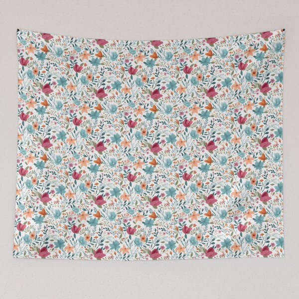 Item preview, summer flower seamless pattern Gift for him gift for her  designed and sold by LuisaYas.