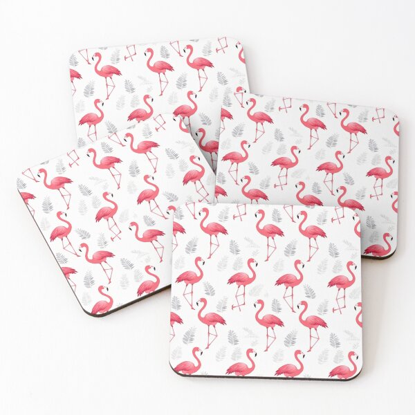 Item preview, Pink Flamingo Pattern designed and sold by KBNArt.