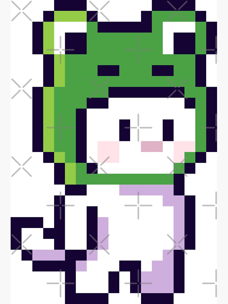 Pixilart - cat and frog hoodie base original by MyBelovedDoll
