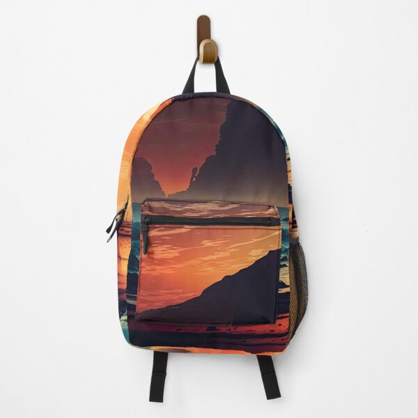 Item preview, Sunset on the beach classic art style 2 designed and sold by giggles-omg.