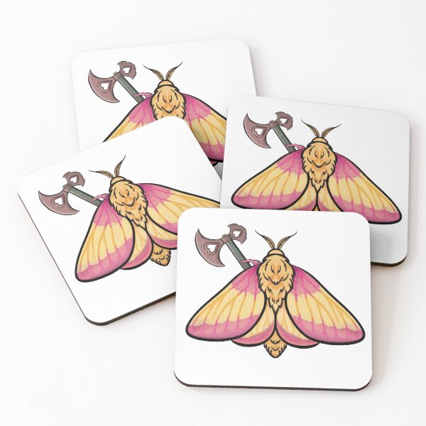 Item preview, Dangerous Rosy Maple Moth designed and sold by LlyrionCosplay.