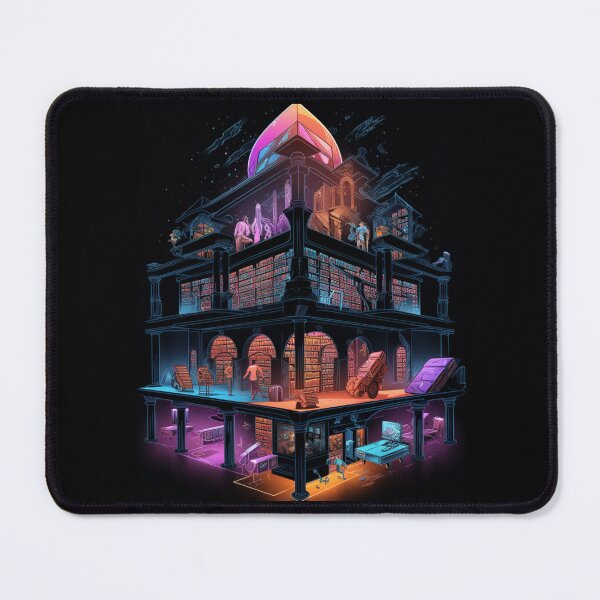 Item preview, Chronicles of Tomorrow: Retro-Futuristic Libraries designed and sold by JLCableStudio.