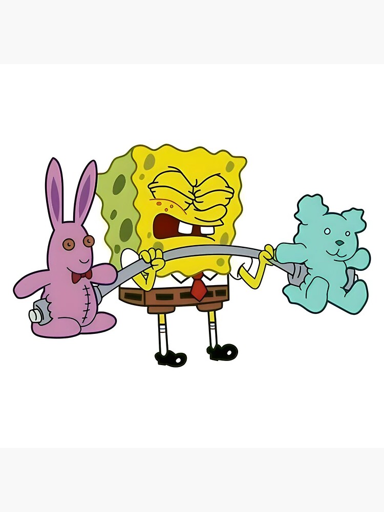 "Spongebob Gym" Sticker by DoggyBlue Redbubble