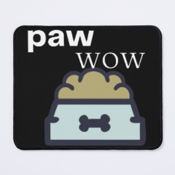 Item preview, cat dog wow ,food bowl designed and sold by designatmospher.