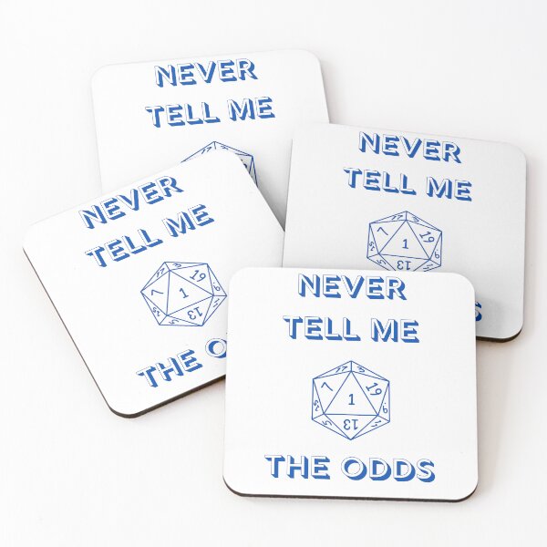 Item preview, Never Tell Me the Odds..... Natural One designed and sold by AdventurerPack.