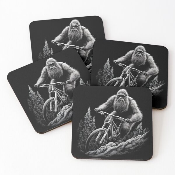 Item preview, Big Foot Racing in Downhill on a Mountain Bike designed and sold by franklymade.