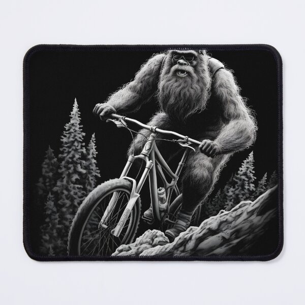 Item preview, Big Foot Racing in Downhill on a Mountain Bike designed and sold by franklymade.