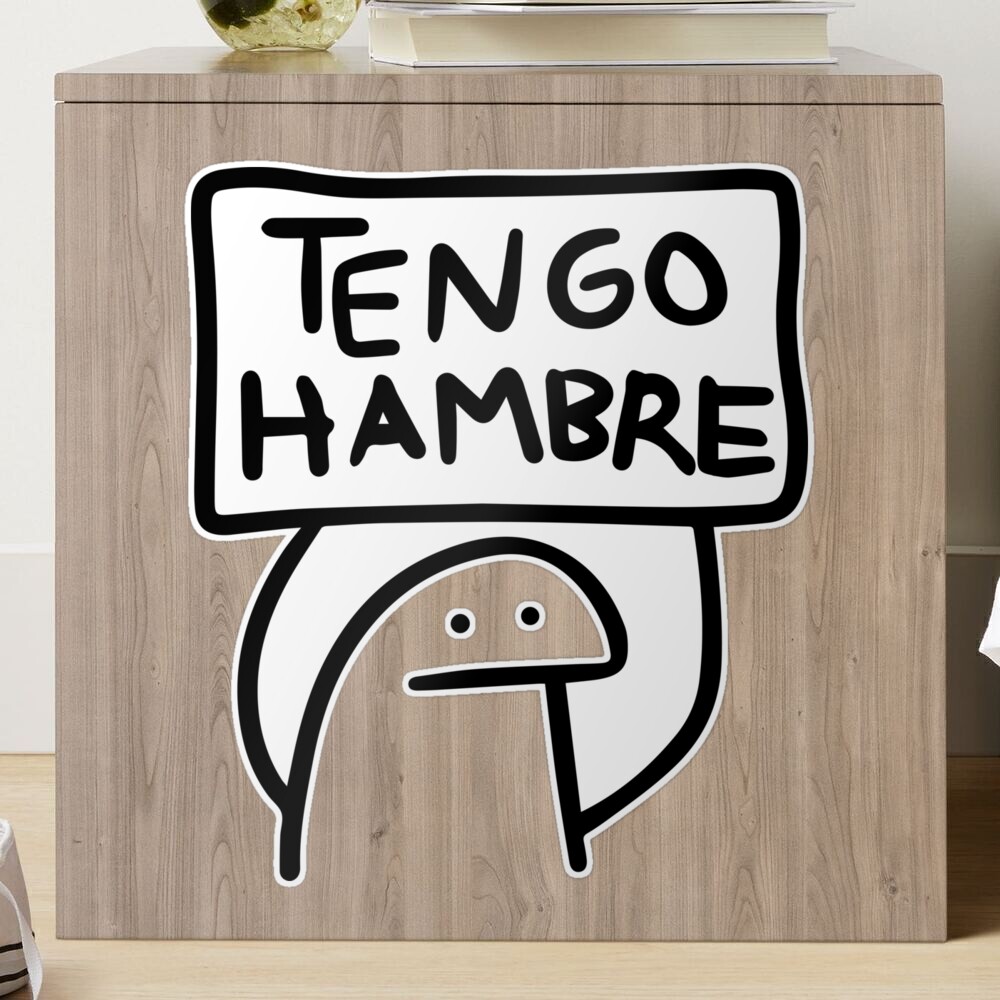 Tengo hambre!!! Flork meme en español spanish funny sticker T