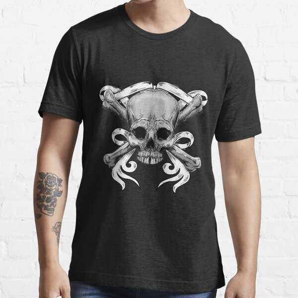 Item preview, Skull and Cross bones designed and sold by inksonpaper.