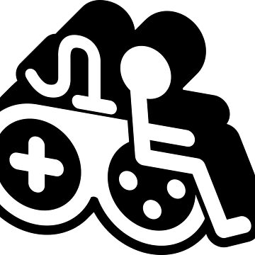 Artwork thumbnail, Joypad Rider (Game Accessibility Information symbol) - Accessible Gaming by OneSwitch