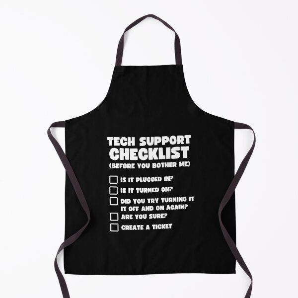 Item preview, Tech Support Checklist Shirt - Funny Tech Support Gift designed and sold by lou731.