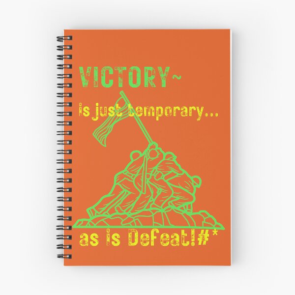Item preview, Victory is just temporary, as is Defeat designed and sold by BurstBlue-1.
