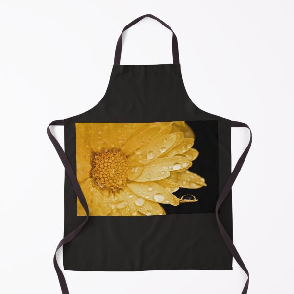 Item preview, Yellow Flower with Water Droplets designed and sold by irishmurr.