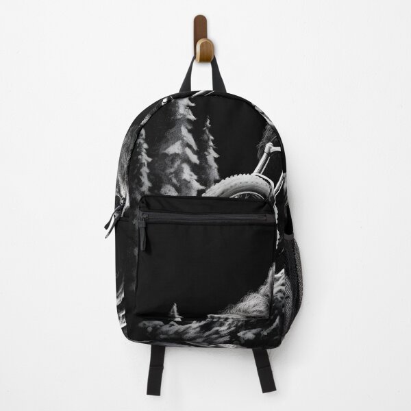Item preview, Big Foot Riding Down Hill on a Mountain Bike designed and sold by franklymade.