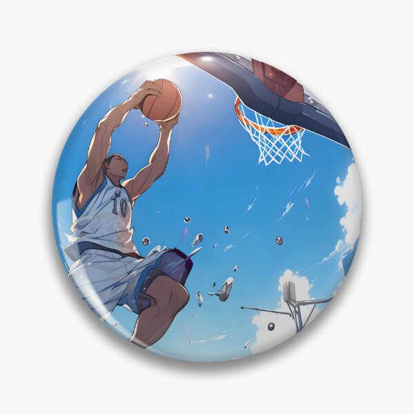 Item preview, Spectacular triple dunk: A basketball player leaves everyone speechless with a breathtaking leap in a sports animation. designed and sold by InsaneLEDP.