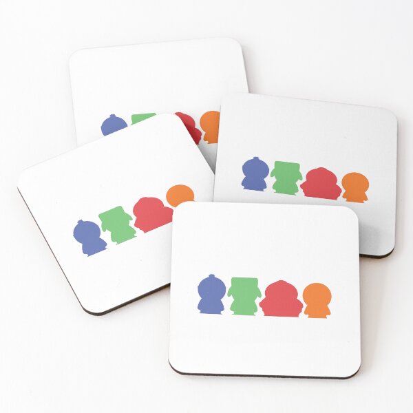 Item preview, South Park Boys Colored Silhouette designed and sold by bluelephante.