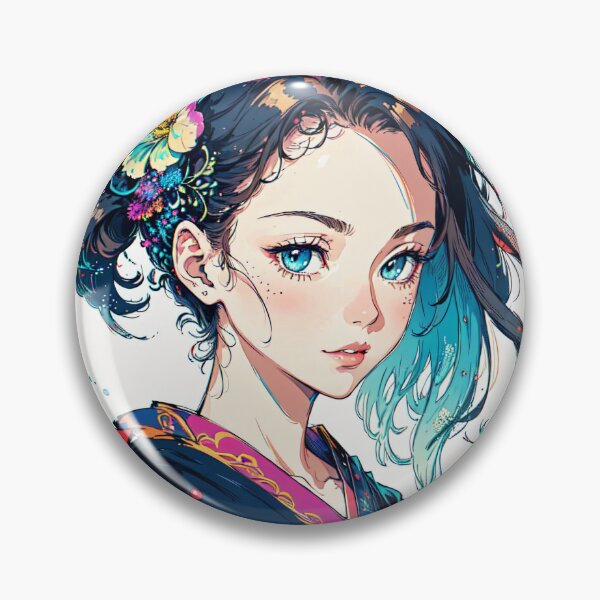 Item preview, Kimono Anime Girl designed and sold by Shinihime.