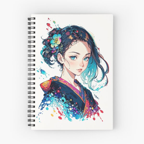Item preview, Kimono Anime Girl designed and sold by Shinihime.