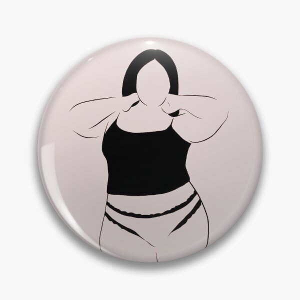 Item preview, PLUS SIZE FEMALE SILHOUETTE designed and sold by Angelica Maria  Franco Cano.