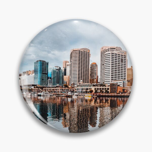 Item preview, Sydney city skyline from Darling Harbour designed and sold by dags.