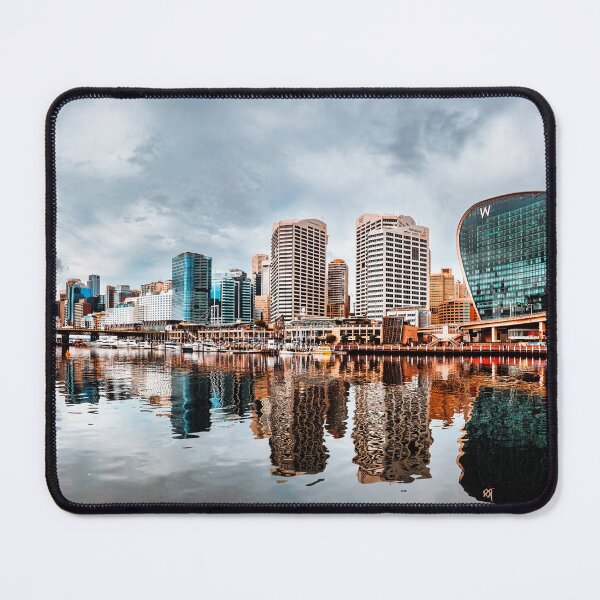 Item preview, Sydney city skyline from Darling Harbour designed and sold by dags.