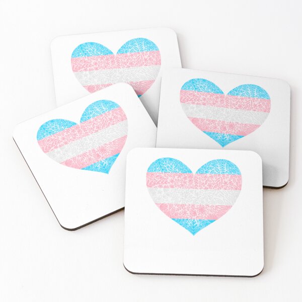 Item preview, Trans Pride Heart designed and sold by rentsukidesigns.