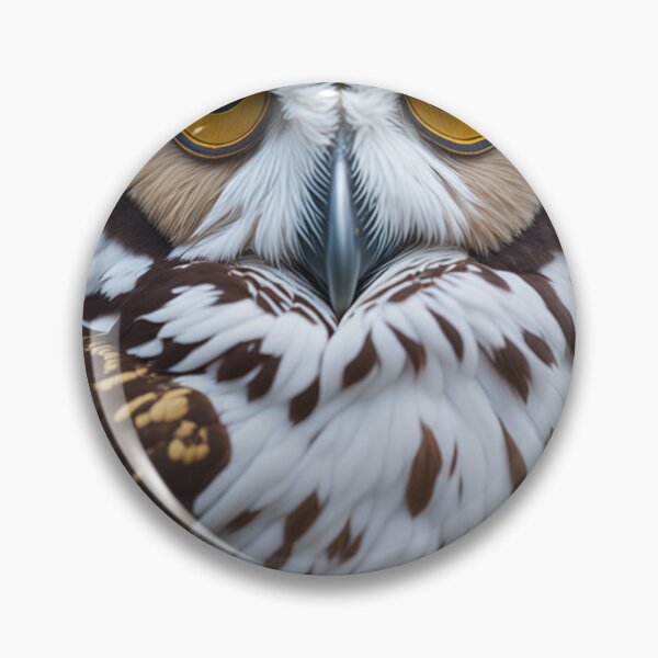 Item preview, Majestic Owl Portrait: Intimate Glimpse of Nature's Wisdom designed and sold by AFUNARTZ.