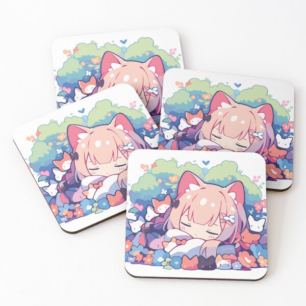 Item preview, Dozing Daisy designed and sold by Chibi Cat Art Corner.