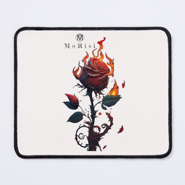 Item preview, Burning Red Rose at Night  designed and sold by MoRisi-Fashion.