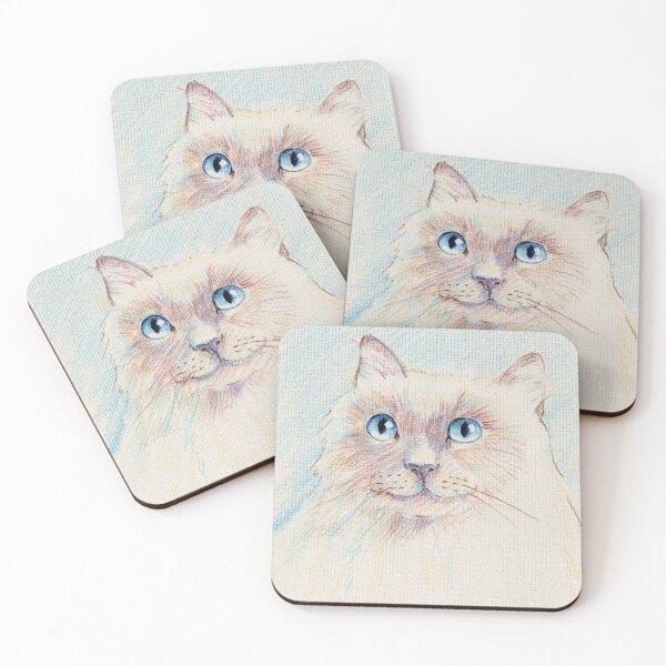Item preview, Blue Eyes, Himalyan Sketch #2 designed and sold by HelenDBVickers.